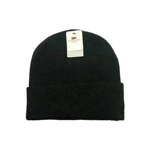 Men's West Loop Double Layer Beanie Hat one size fits all Black  Thinsulate